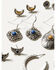 Image #2 - Shyanne Women's Monument Valley Crescent Earrings Set, Silver, hi-res