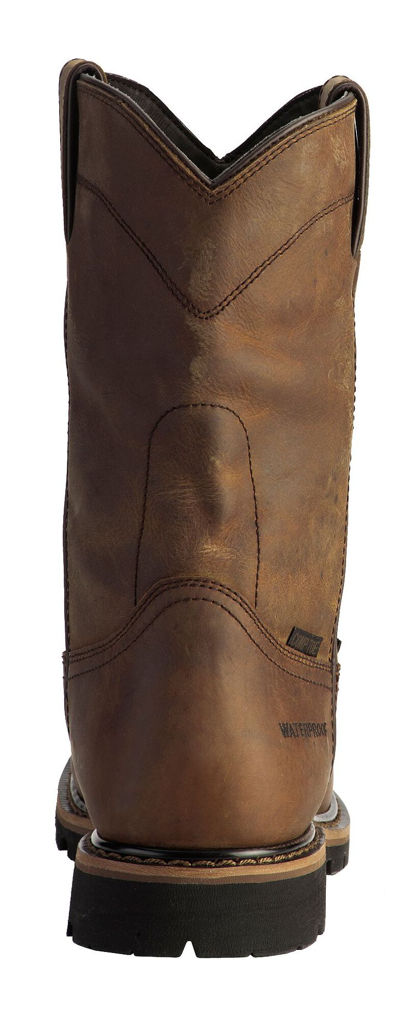 Justin Men s Pulley Waterproof Met Guard Pull On Work Boots Composite Toe Country Outfitter