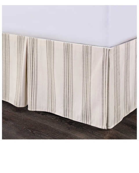 Image #1 - HiEnd Accents Tailored Prescott Bed Skirt - King, Taupe, hi-res