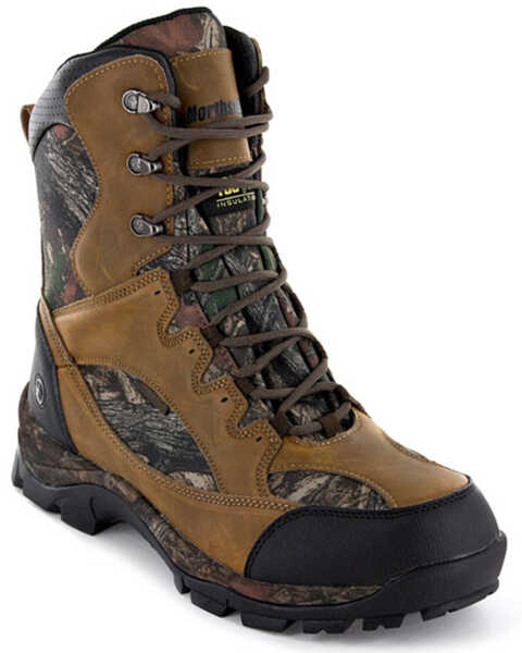 Image #1 - Northside Men's Renegade Waterproof Camo Hunting Boots - Soft Toe, Camouflage, hi-res