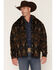 Image #1 - Outback Trading Co Men's Hudson Southwestern Print Snap Shirt Jacket, Dark Brown, hi-res