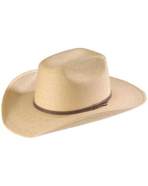 Atwood Hat Co. Kids' Straw Cowboy Hat, Natural, hi-res