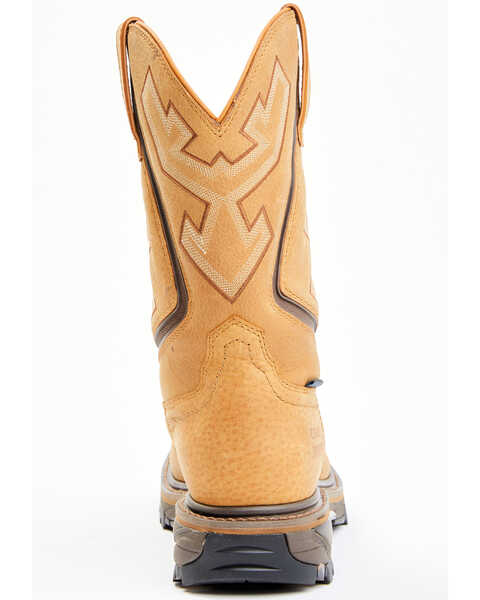 Image #5 - Cody James Men's Decimator ASE7 Western Work Boots - Soft Toe, Brown, hi-res