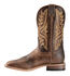 Image #10 - Tony Lama Men's Worn Goat Leather Americana Western Boots - Broad Square Toe, Tan, hi-res