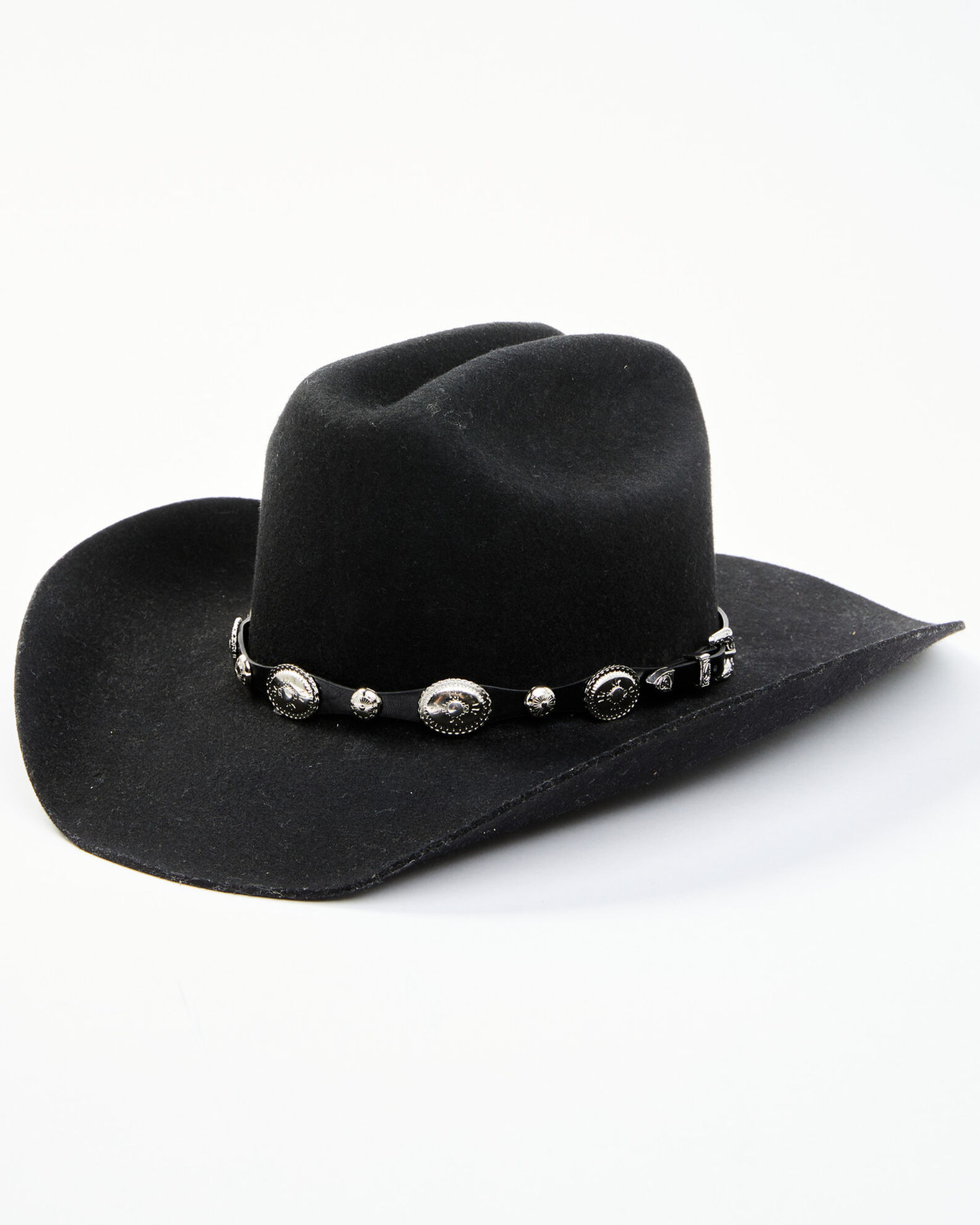 半額ストア James Cody Men's Outfitter Country - Band Hat Concho Silver テープ・マスキングテープ
