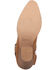 Image #7 - Dingo Women's Buckskin Western Fashion Booties - Snip Toe, Brown, hi-res