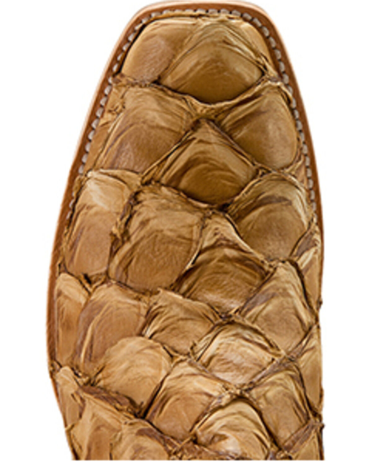 Image #4 - Ariat Men's Futurity Fame Exotic Pirarucu Western Boots - Square Toe, Brown, hi-res