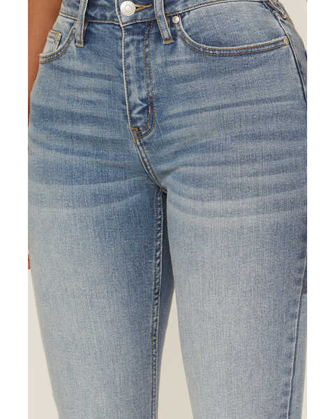 Image #2 - Cleo + Wolf Women's South Coast High Rise Modern Bootcut Jeans, Medium Wash, hi-res