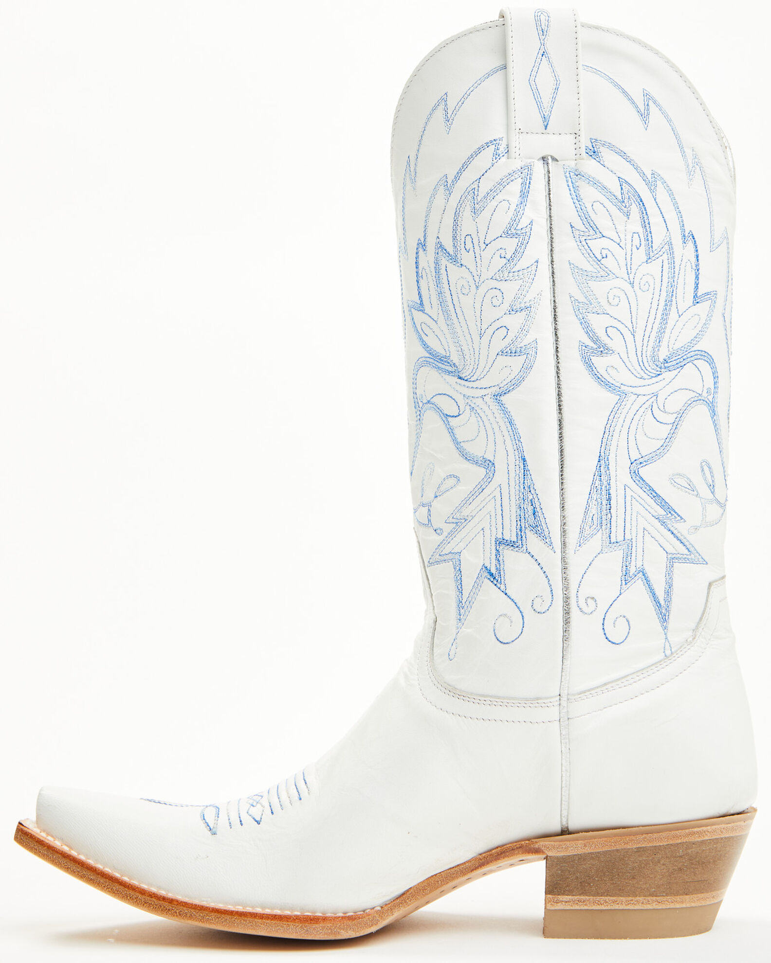 Image #3 - Idyllwind Women's Wings Western Boots - Snip Toe, White, hi-res