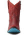 Image #4 - Lane Women's Smokeshow Western Booties - Snip Toe, Ruby, hi-res
