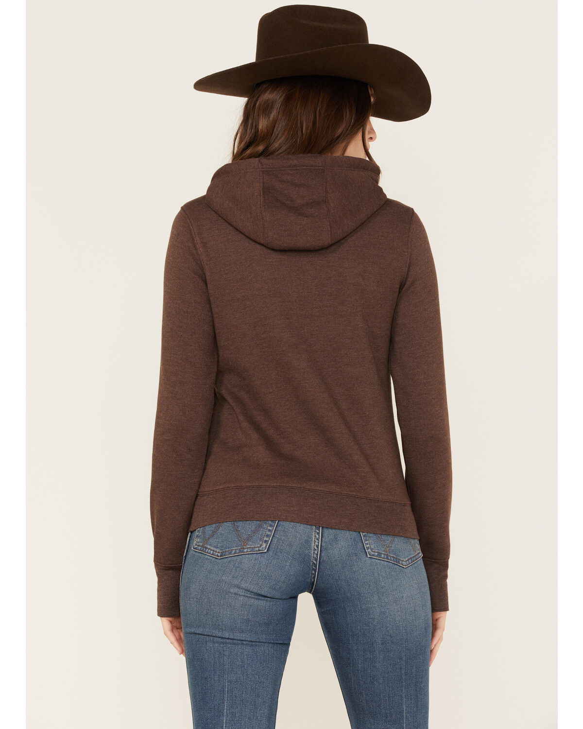 Image #4 - RANK 45® Women's Logo Fleece Hoodie, , hi-res