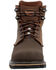 Image #4 - Georgia Boot Men's AMP LT Wedge 6" Lace-Up Work Boots - Composite Toe, Brown, hi-res