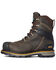 Image #2 - Ariat Men's Stump Jumper H20 8" Lace-Up CSA Glacier Grip Work Boots - Composite Toe, Brown, hi-res