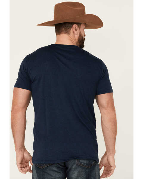 Image #4 - Cody James Men's Navy Directional Graphic Short Sleeve T-Shirt , Navy, hi-res