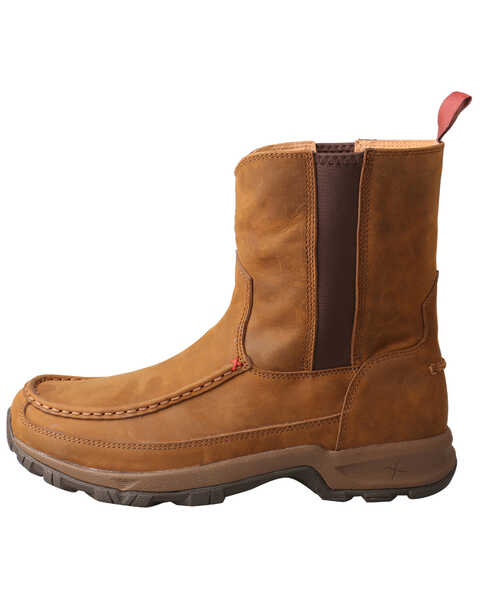 Image #3 - Twisted X Men's Pull On Hiker Boots - Soft Toe, Brown, hi-res