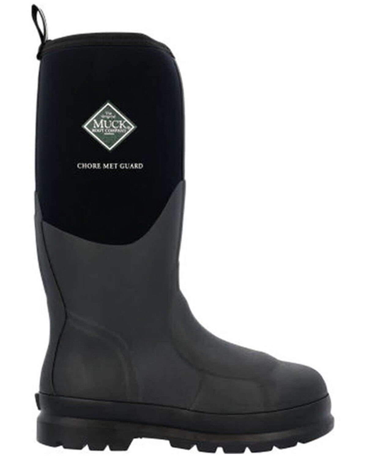Image #2 - Muck Boots Men's Chore Classic Metatarsal Work Boots - Steel Toe, Black, hi-res