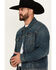 Image #2 - Wrangler Retro Men's Unlined Medium Wash Denim Jacket, Medium Wash, hi-res