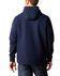 Image #2 - Ariat Men's FR Durastretch&trade; Solid Hooded Sweatshirt, Navy, hi-res