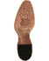 Image #7 - Justin Women's Clara Underslung Suede Western Boots - Square Toe , Brown, hi-res