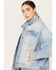 Image #2 - Wrangler Women's Light Wash Denim Trucker Jacket, Light Wash, hi-res