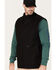 Image #2 - Hawx Men's Canvas Zip-Front Insulated Work Vest, Black, hi-res
