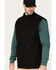 Image #2 - Hawx Men's Canvas Zip-Front Insulated Work Vest , Black, hi-res