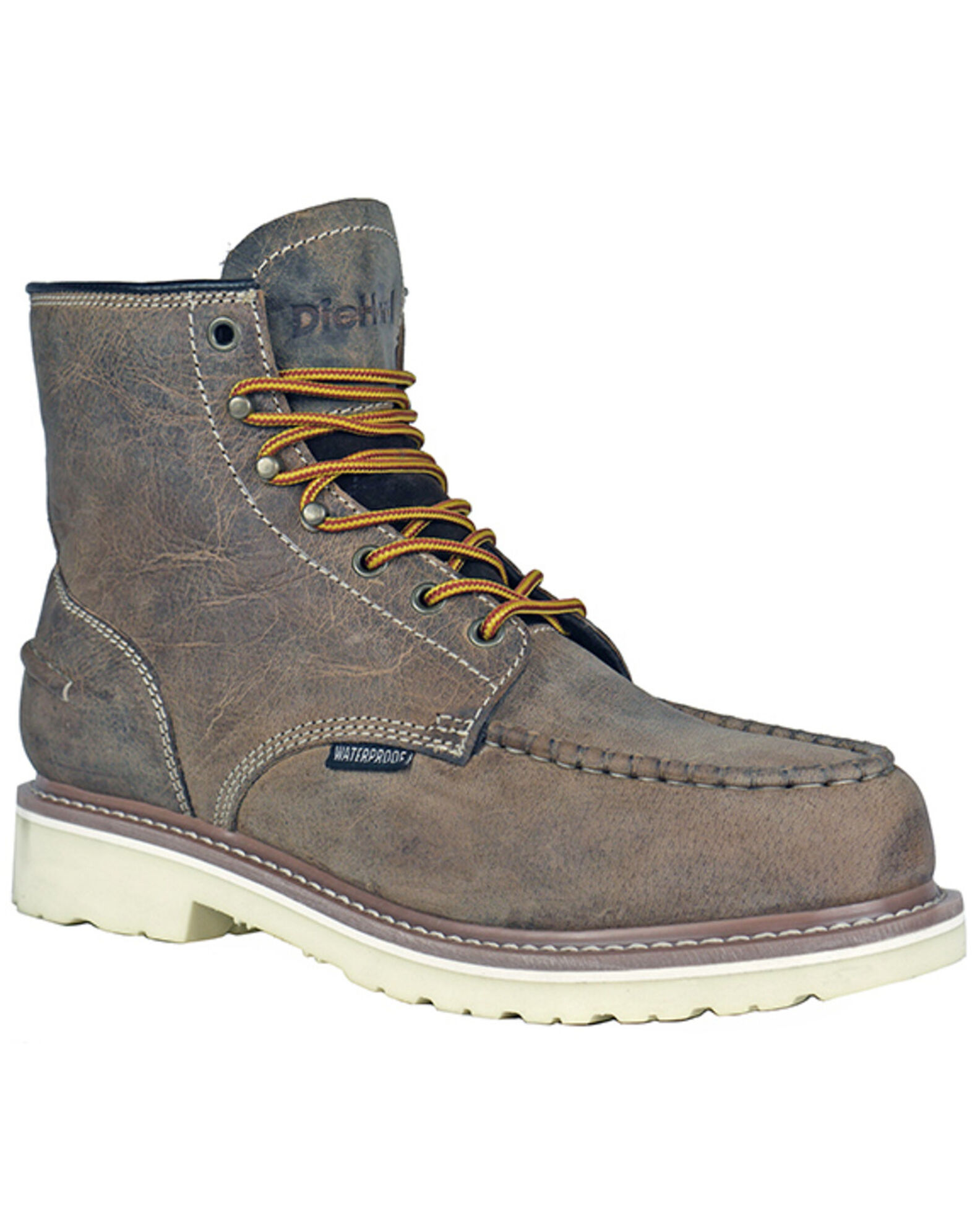 DieHard Men s Monte Distressed Moc Work Boots Soft Toe Country Outfitter