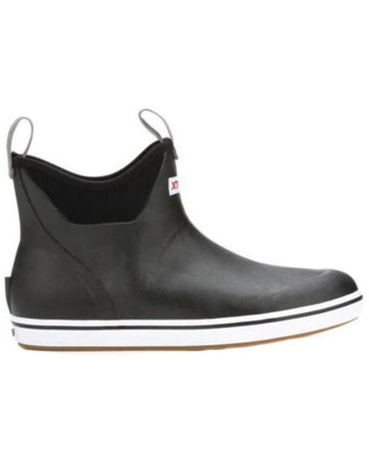 Image #2 - Xtratuf Men's 6" Ankle Deck Boots - Soft Toe, Black, hi-res