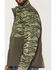 Image #3 - Ariat Men's Logo Camo Logo Concealed Carry Softshell Jacket, Black, hi-res