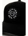 Image #2 - Brixton Men's Crest Ball Cap, Black, hi-res