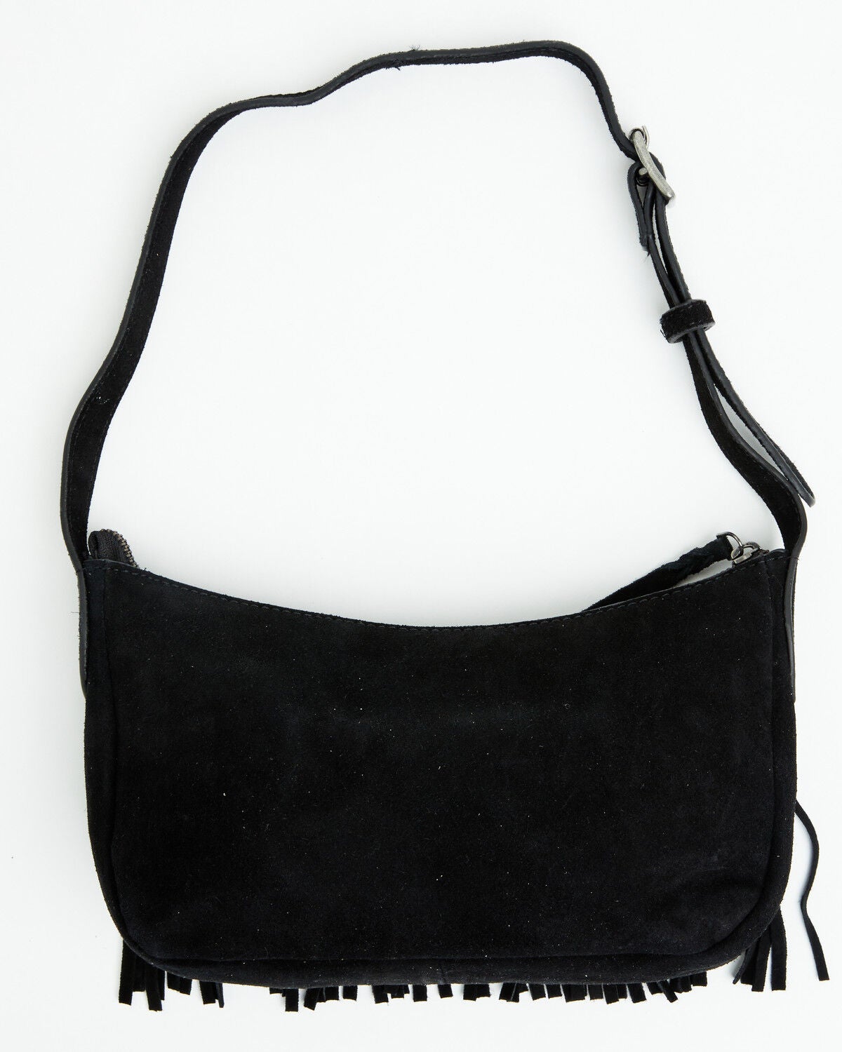 Image #4 - Shyanne Women's Maren Suede Fringe Shoulder Bag, Black, hi-res