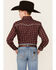Image #4 - Cowboy Hardware Boys' Barbed Wire Long Sleeve Snap Western Shirt, Rust Copper, hi-res