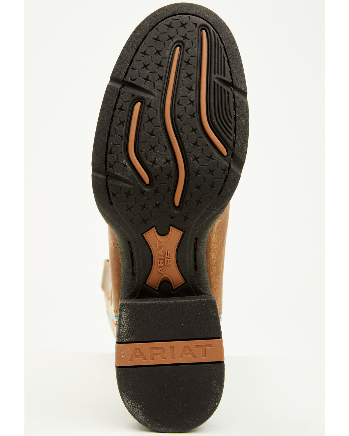 Image #7 - Ariat Women's Round Up StretchFit Performance Western Boots - Round Toe, Beige, hi-res