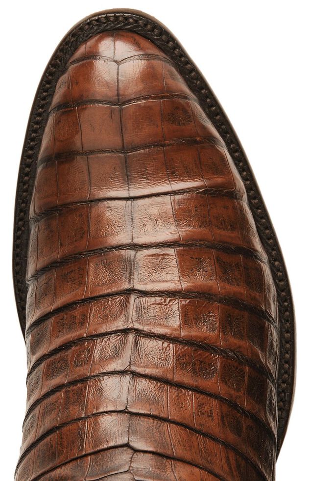 Lucchese Handmade Classics Caiman Ultra Belly Cowboy Boots - Medium Toe