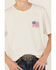 Image #3 - Cody James Boys' Justice For All Short Sleeve Graphic T-Shirt, Silver, hi-res
