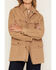 Image #3 - Ariat Women's Western Canvas Concealed Carry Chore Jacket, Beige, hi-res