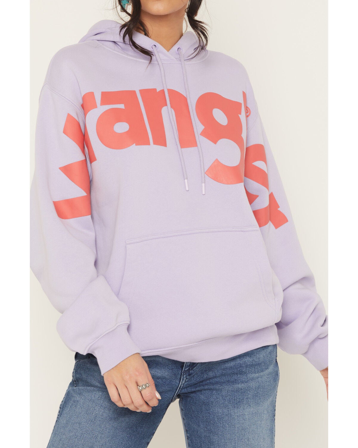 Image #3 - Wrangler Retro Women's Logo Hoodie, Purple, hi-res