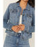 Image #4 - Idyllwind Women's Idlewild Novelty Denim Trucker Jacket, Medium Wash, hi-res