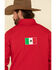 Image #4 - Ariat Men's Red Mexico New Team Softshell Jacket, Red, hi-res