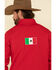 Image #4 - Ariat Men's Red Mexico New Team Softshell Jacket , Red, hi-res
