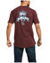 Image #2 - Ariat Men's Rebar Voltaic Hammer Graphic Short Sleeve Work Pocket T-Shirt , Burgundy, hi-res