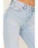 Image #2 - Shyanne Women's Two Tone Seamed Light Wash High Rise Flare Jeans, Dark Wash, hi-res