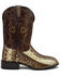 Image #2 - Dan Post Men's Karung Snake Brown Exotic Western Boots - Broad Square Toe , Brown, hi-res
