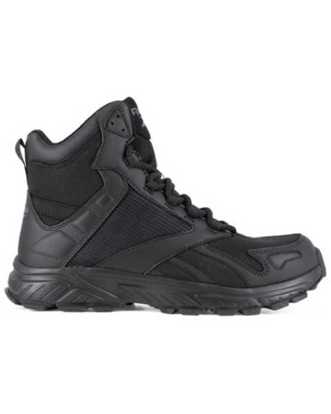 Image #2 - Reebok Men's 6" Hyperium Trail Running Tactical Boots - Soft Toe, Black, hi-res