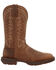 Image #2 - Durango Men's Rebel Performance Western Boots - Broad Square Toe, Brown, hi-res