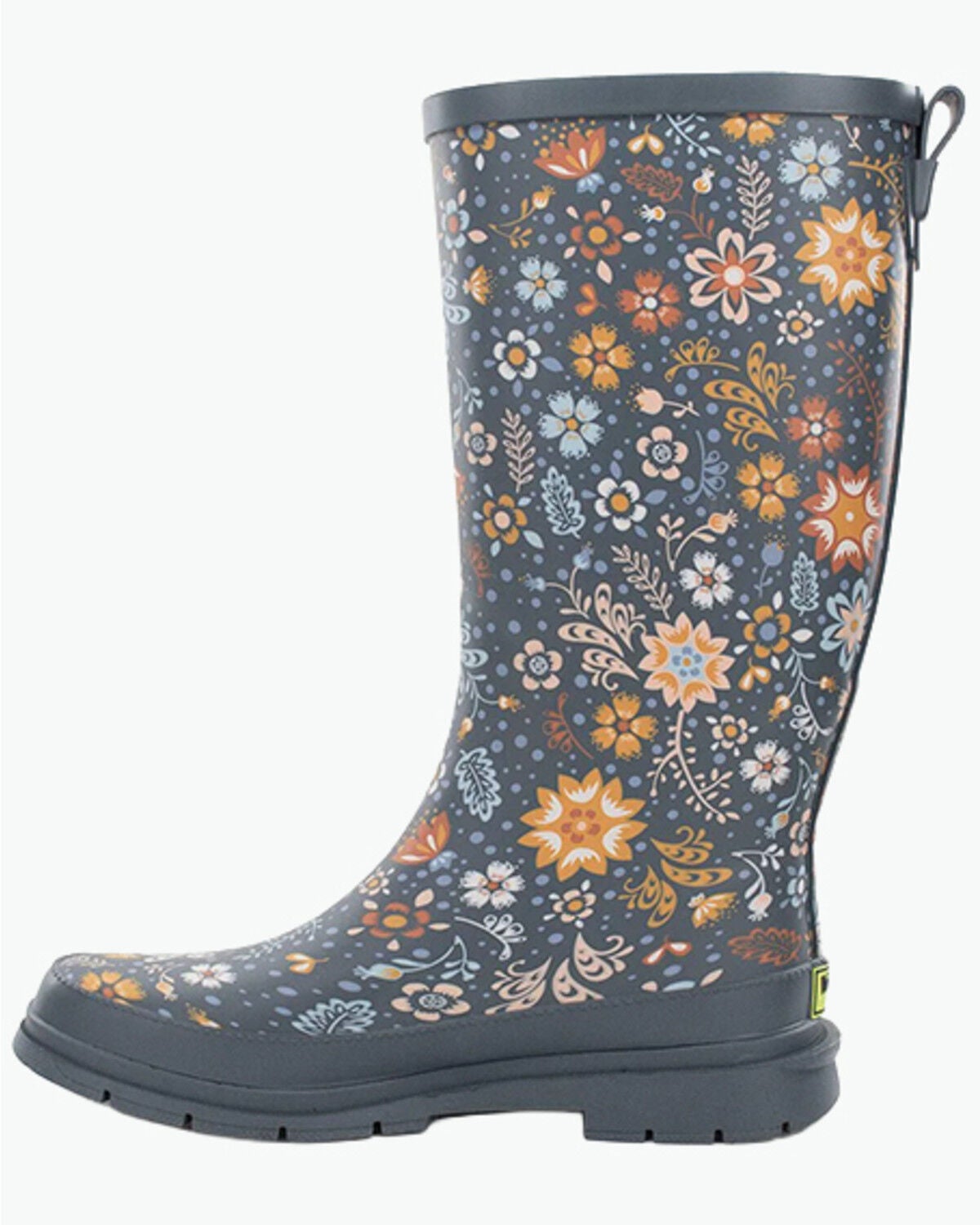 Image #3 - Western Chief Women's Garden Play Tall Rain Boots, Navy, hi-res