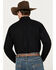 Image #4 - Cinch Men's Solid Black Button Down Western Shirt - Big & Tall, Black, hi-res