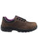 Avenger Women's Waterproof Oxford Work Shoes - Composite Toe, Brown, hi-res