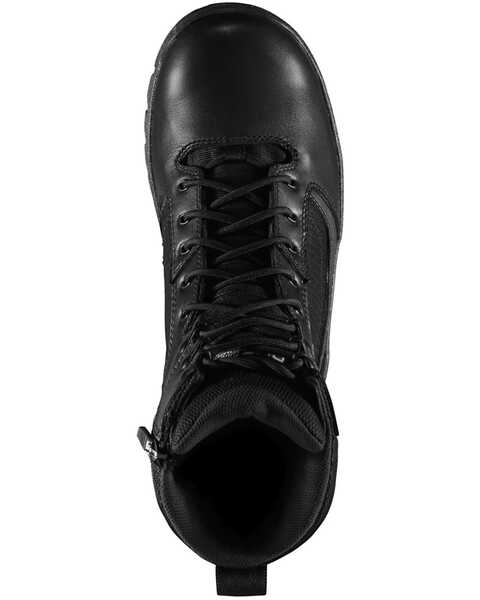 Image #3 - Danner Men's Lookout Side-Zip Work Boots - Soft Toe, Black, hi-res