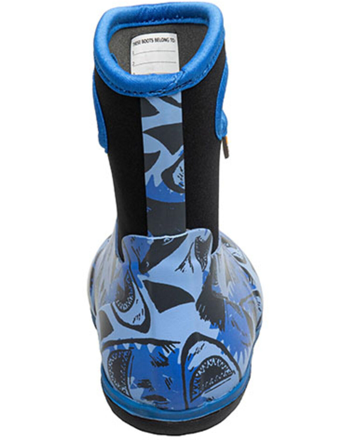 Image #5 - Bogs Toddler Boys' Classic Sharks Rainboots, Multi, hi-res